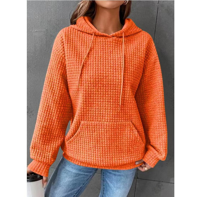 Women's Loose Casual Solid Color Long-sleeved Sweater - globaltradeleader