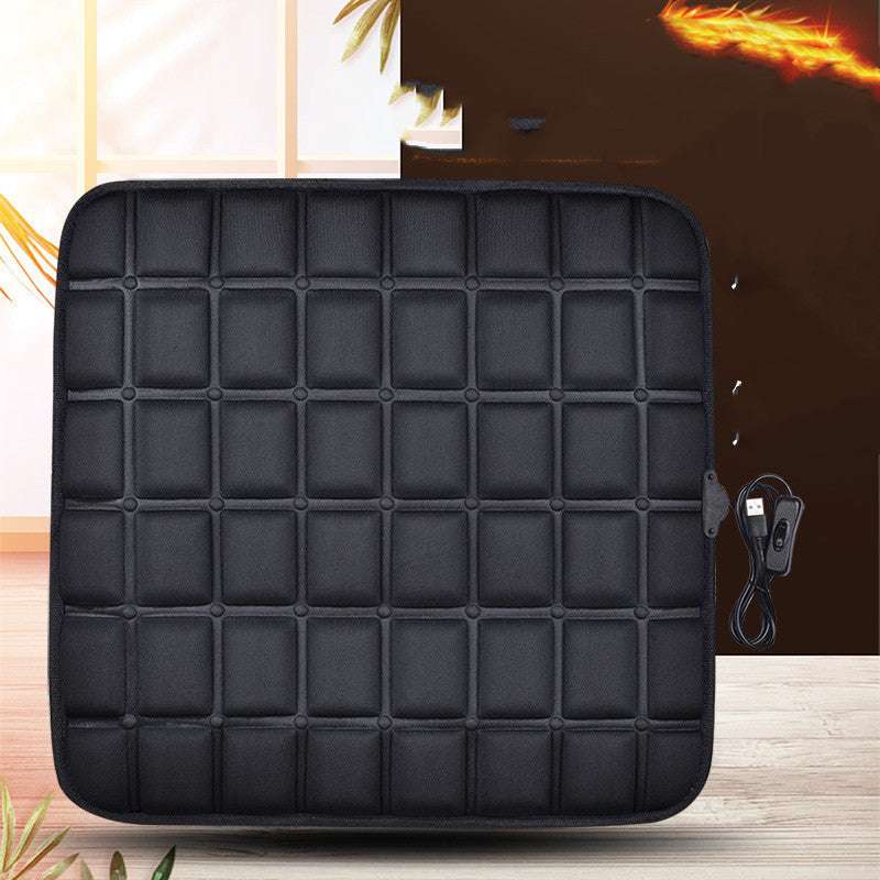 Car Heating Universal Seat Electric Heating Seat Cushion To Keep Warm And Fast Heating Pad - globaltradeleader