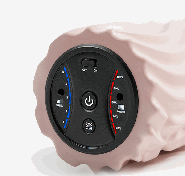 USB Electric Massage Yoga Massager Muscle Soreness Pain Relax Stovepipe Vibration Acupressure Massage Column Foam Roller Block