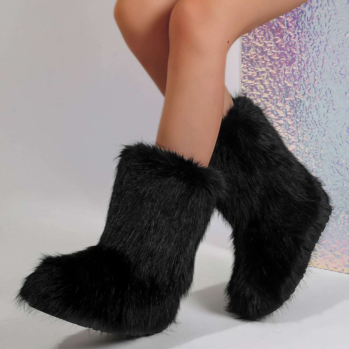 Snow Boots Middle Boots Furry Boots - globaltradeleader