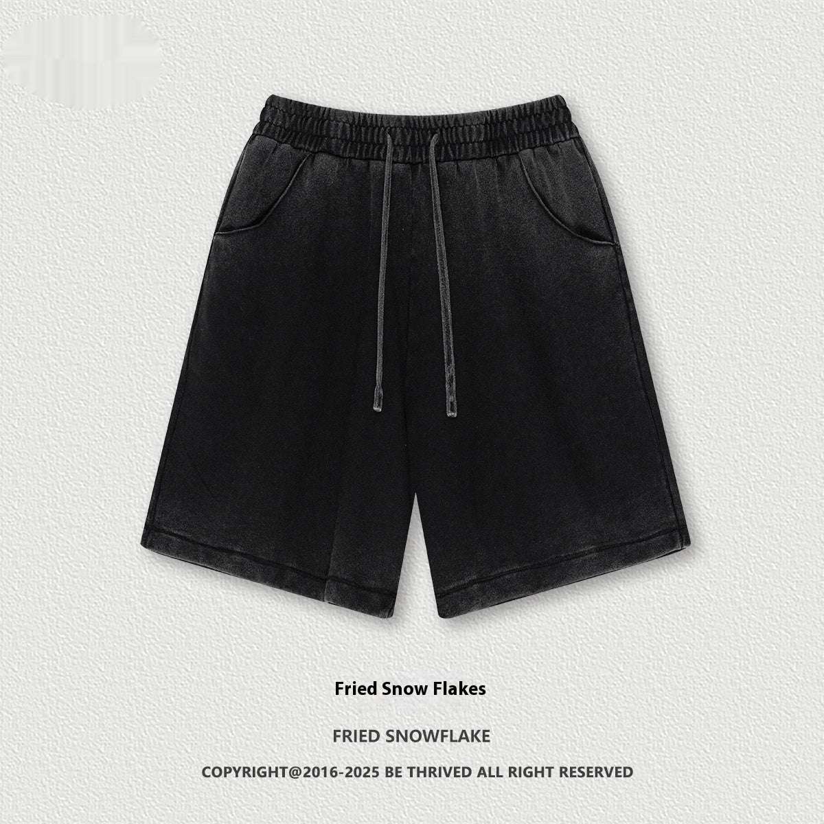 Heavy Drawstring Leisure Sports Pants Fashion Brand Retro Reverse Bottom Fried Fifth - globaltradeleader