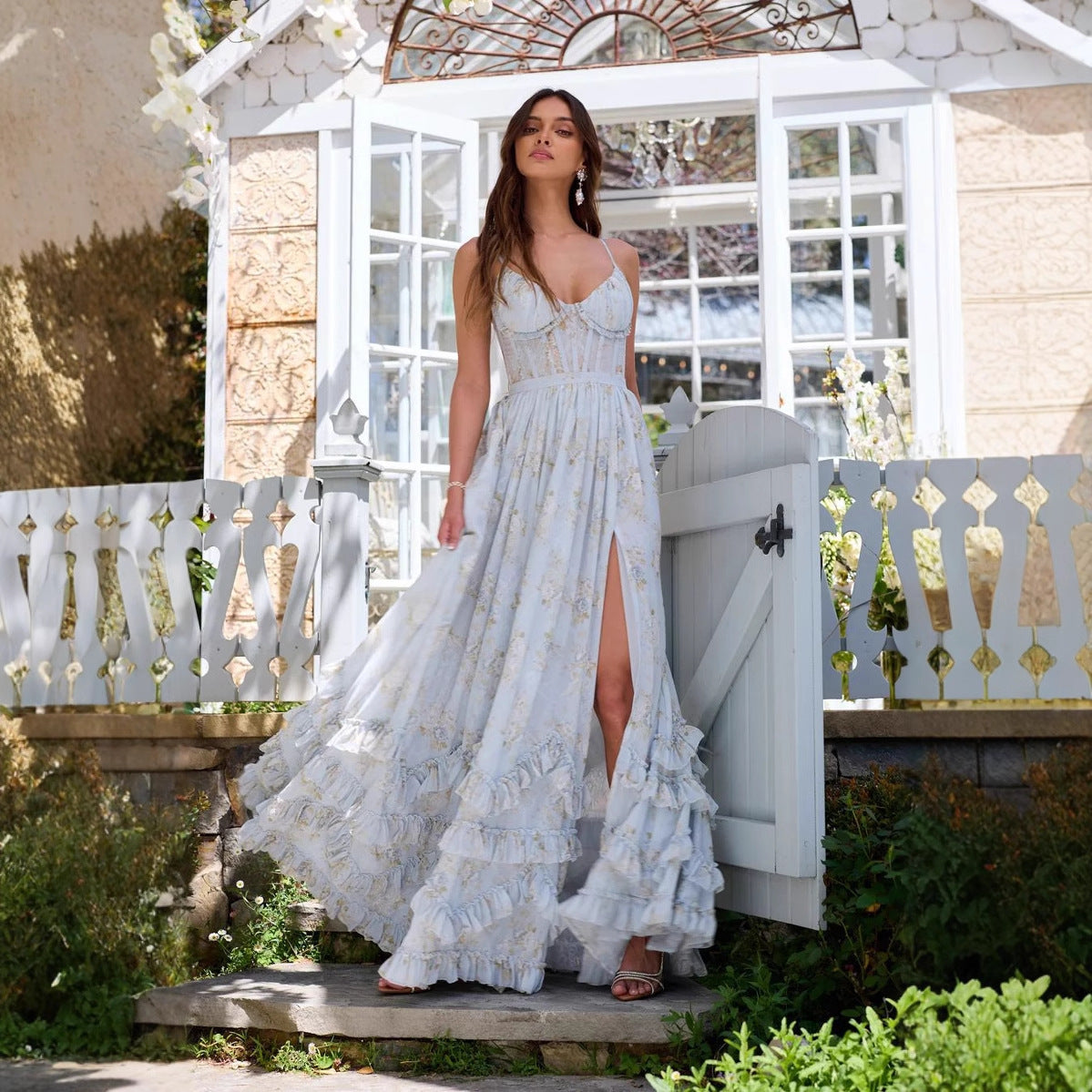 Beautiful And Unique Sling Dress For Seaside Vacation - globaltradeleader