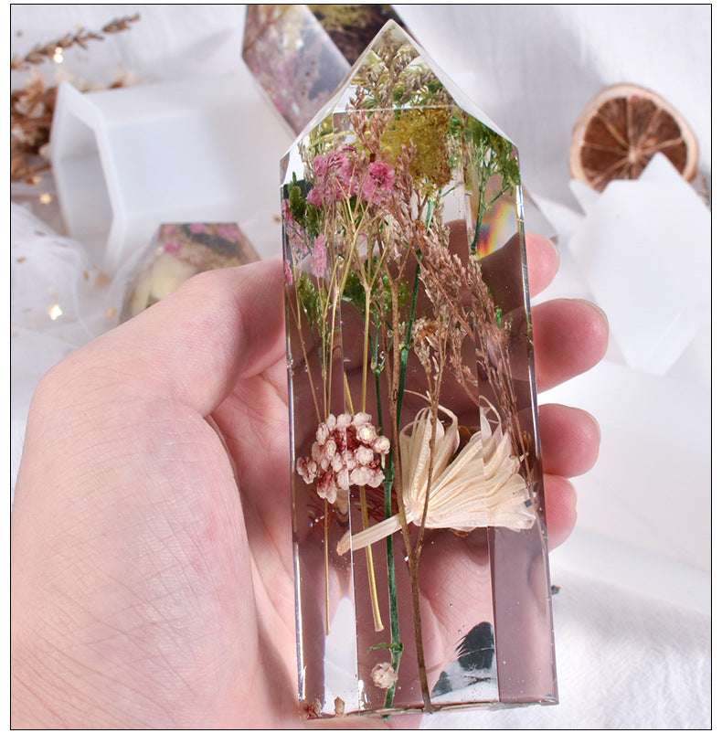 Crystal Epoxy Silicone Candle Making Mold