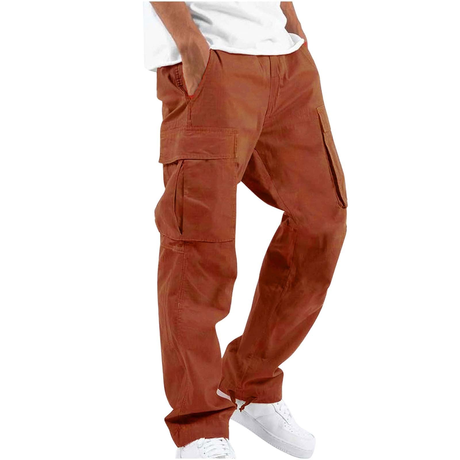 Men's Workwear Drawstring Multi-pocket Casual Pants - globaltradeleader