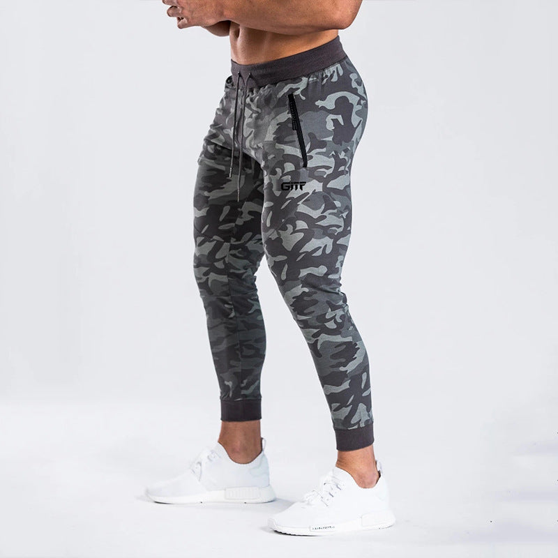 Camouflage Quick Drying Jogging Pencil Bodybuilding Trousers Running Pants Men - globaltradeleader