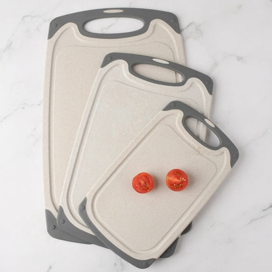 Wheat Straw Cutting Board Double-sided Cutting Board Three-piece Cutting Board - globaltradeleader