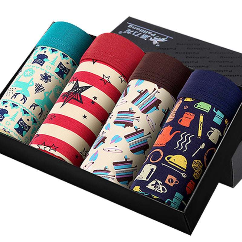 Men's Modal Boxers Gift Box
