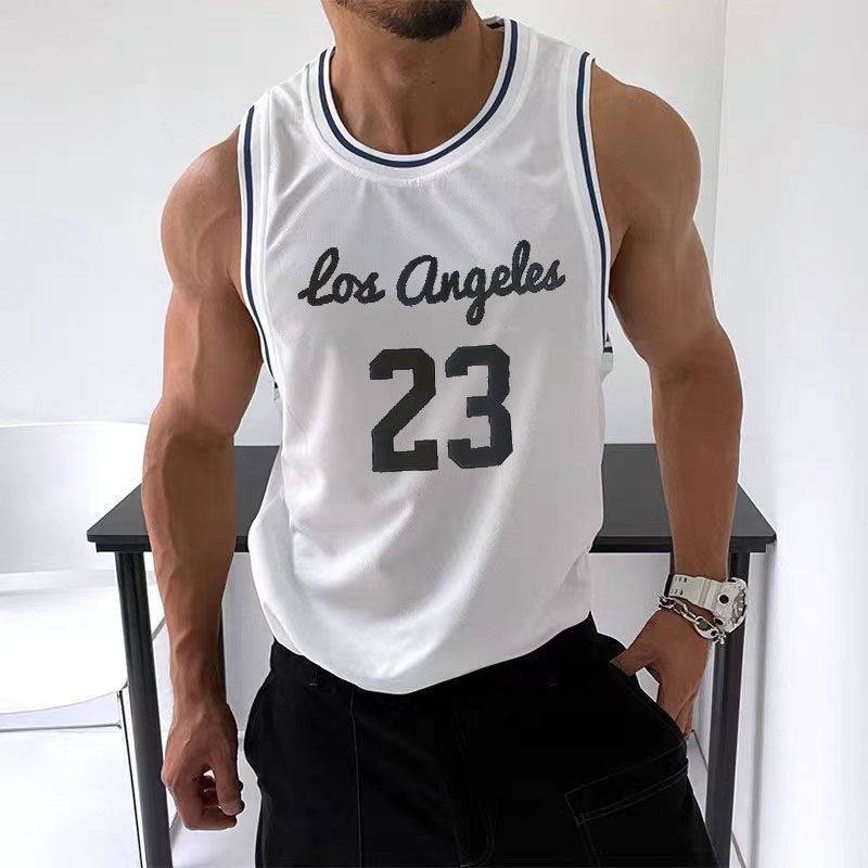 Mesh Quick-drying Sports Trendy Retro Jersey Men - globaltradeleader