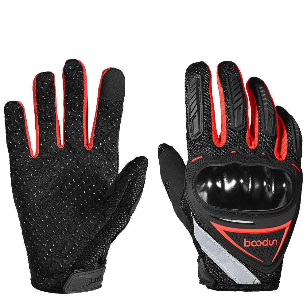Reflective Safety Knight Gloves For Professional Cycling Off-road Racing