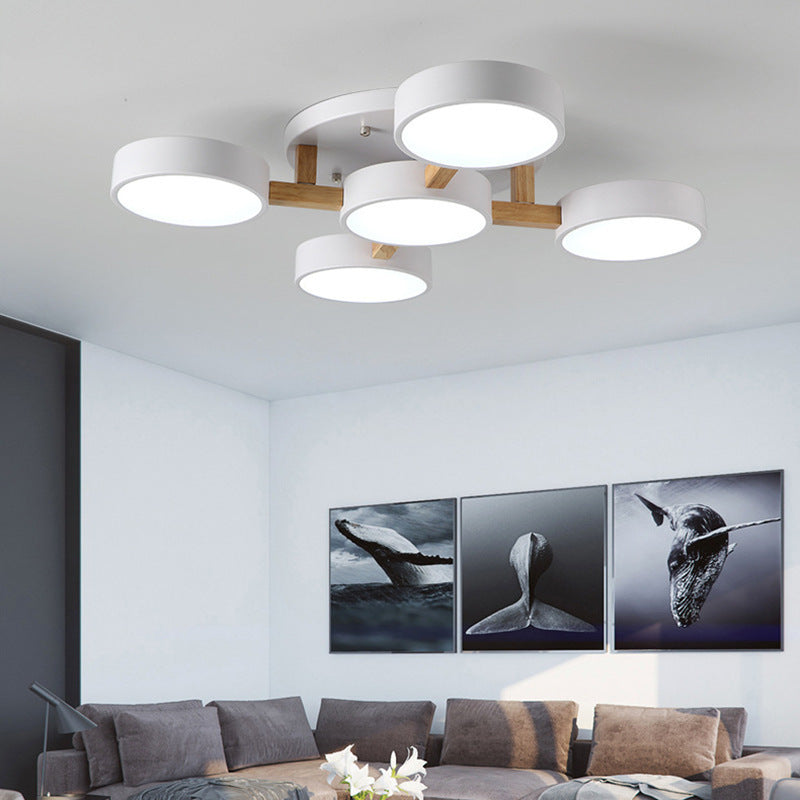 Nordic Bedroom Ceiling Lamps Small Apartment Living Room Simple Modern - globaltradeleader