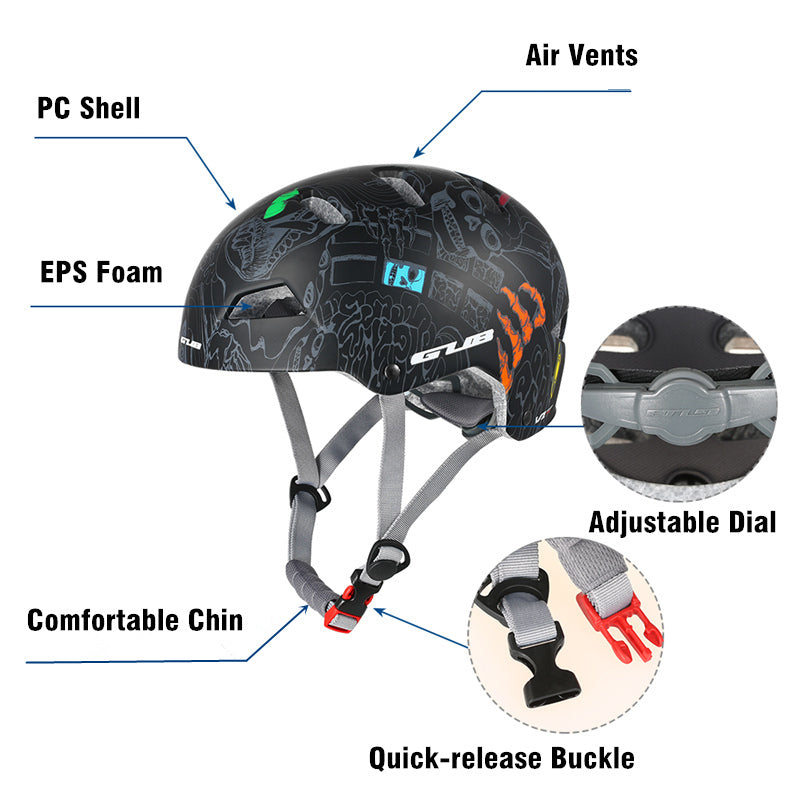 Outdoor safety helmet for cycling