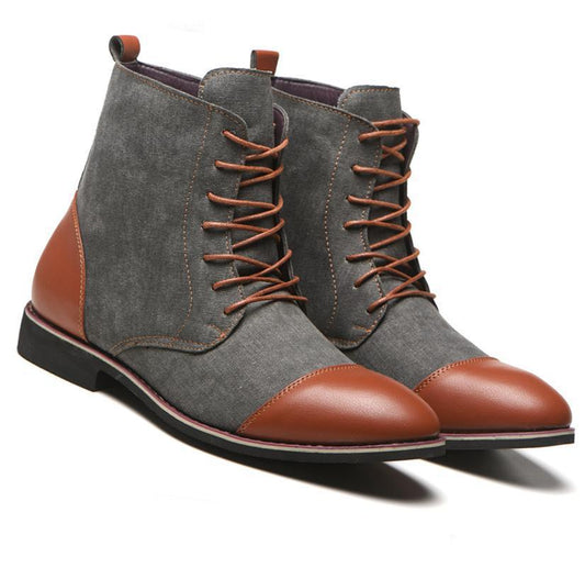 Autumn Winter Men Shoes Plus Size 47 48 Size Boots - globaltradeleader