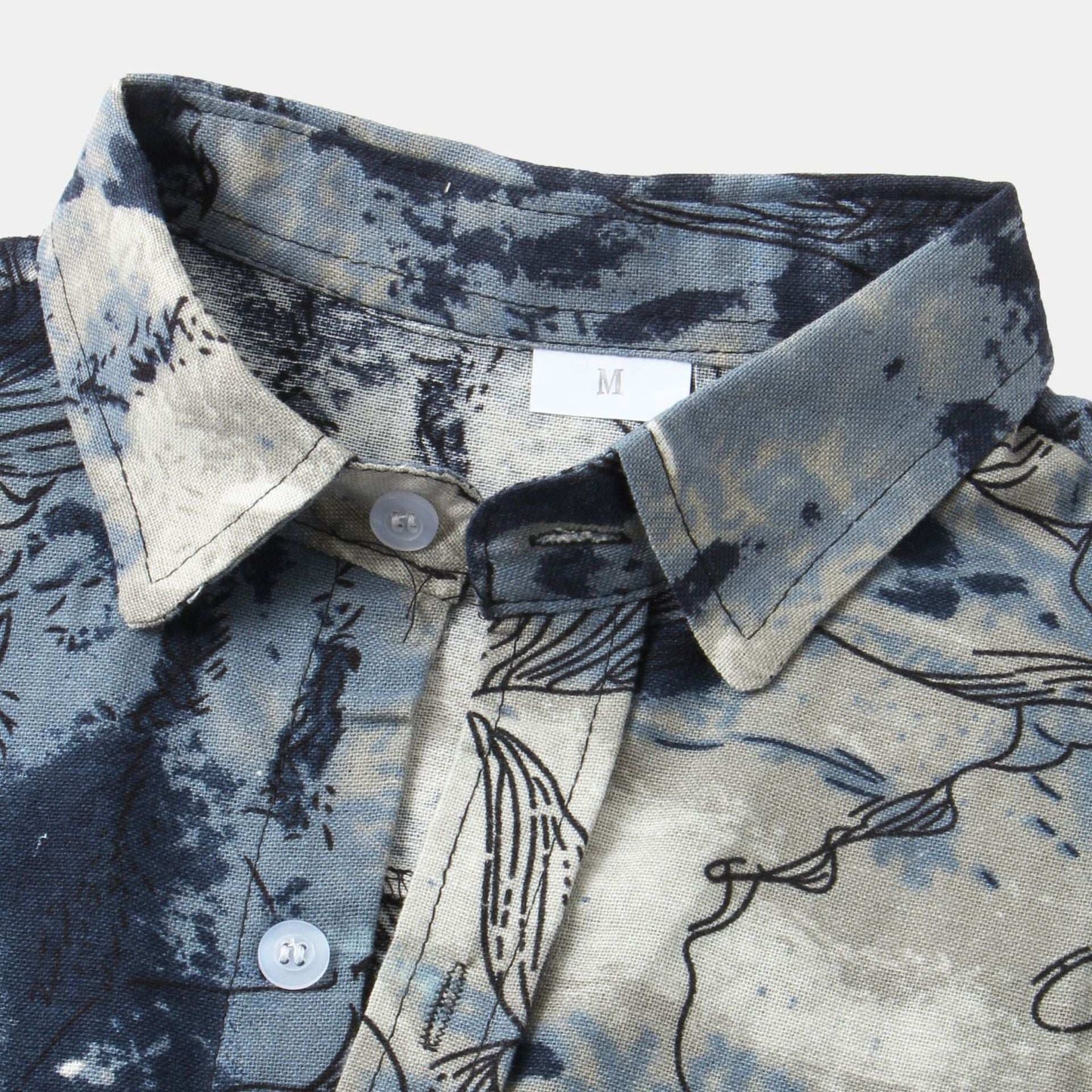 Men's Fashion Casual Printed Casual Shirt - globaltradeleader