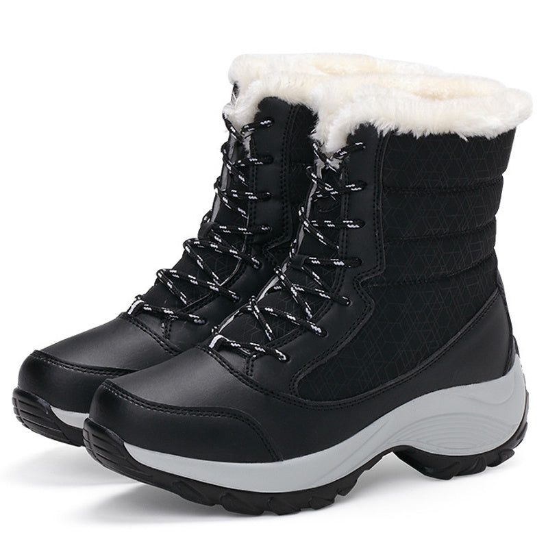Snow Boots Plush Warm Ankle Boots For Women Winter Shoes - globaltradeleader