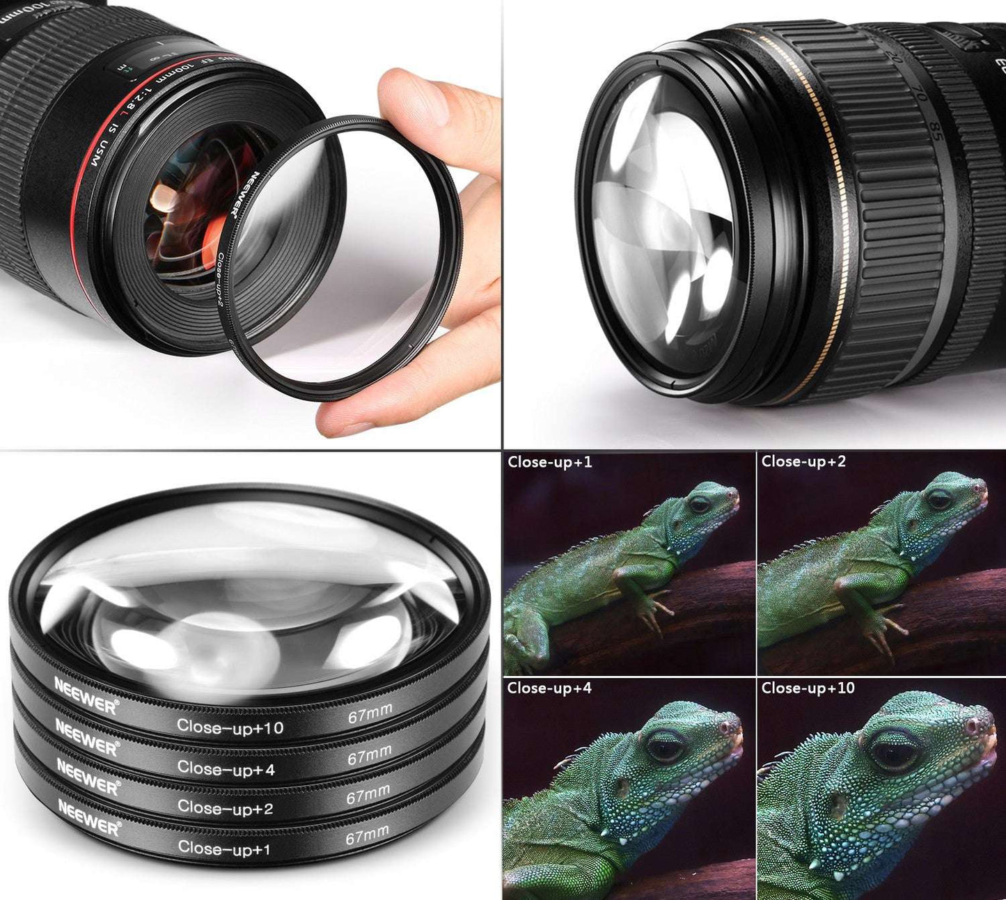 NEEWER 67MM COMPLETE LENS FILTER ACCESSORY KIT