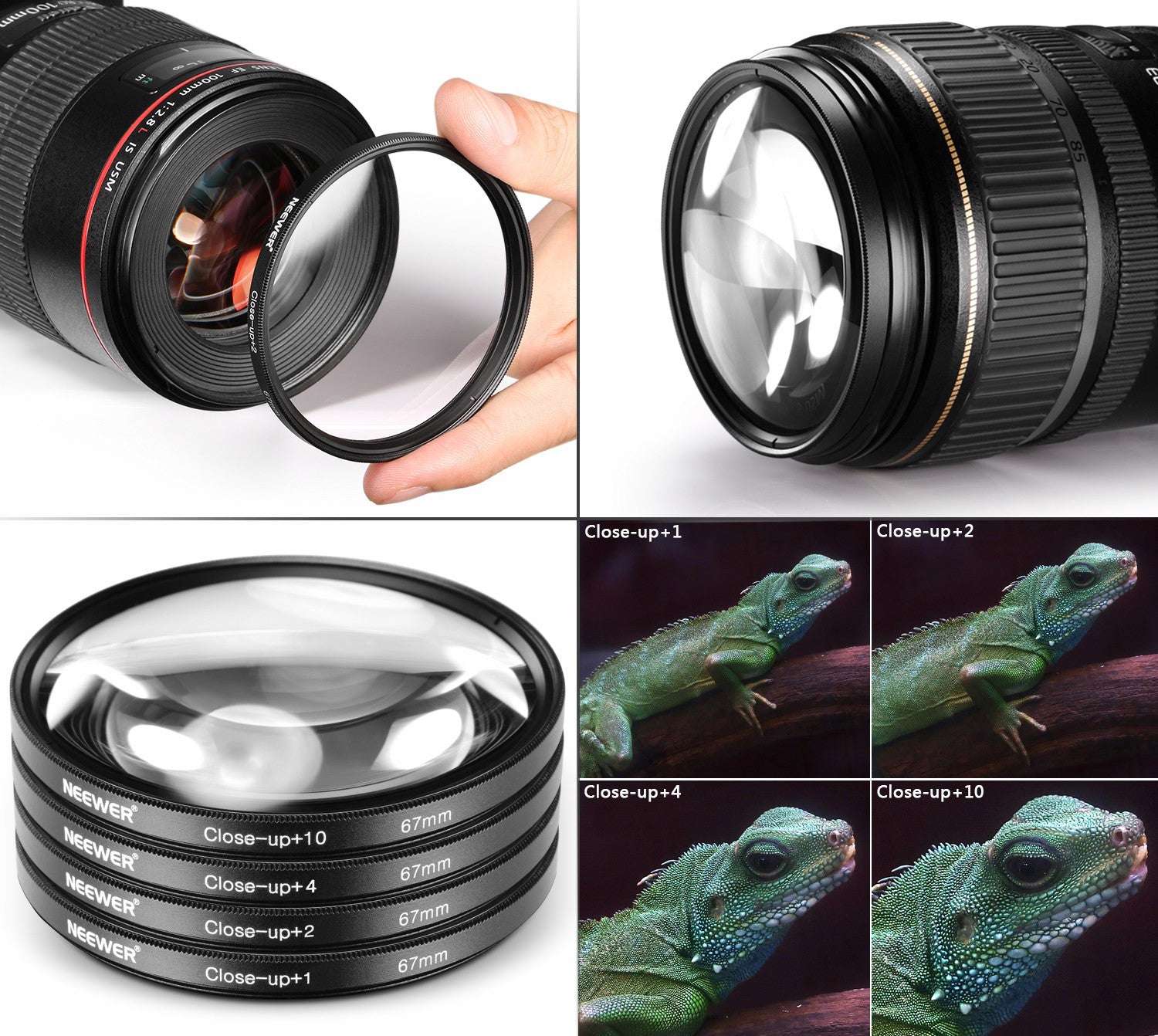 NEEWER 67MM COMPLETE LENS FILTER ACCESSORY KIT