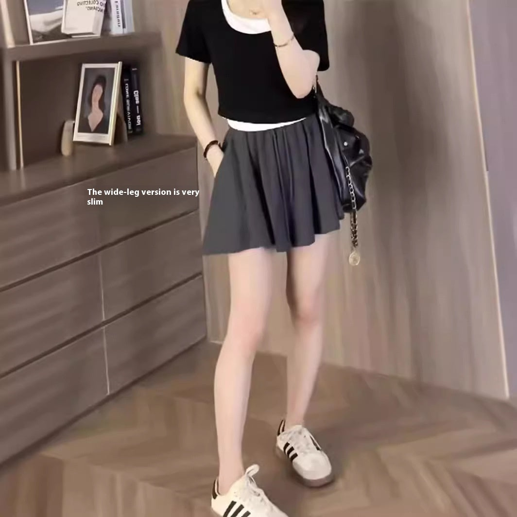 Plus Size Small Gray Sports Casual Shorts - globaltradeleader