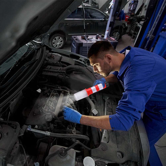 LED Magnetic Flashlight Emergency Roadside Flares Detachable Stand Beacon Safety Strobe Light Warning Signal Alert SOS Lamps