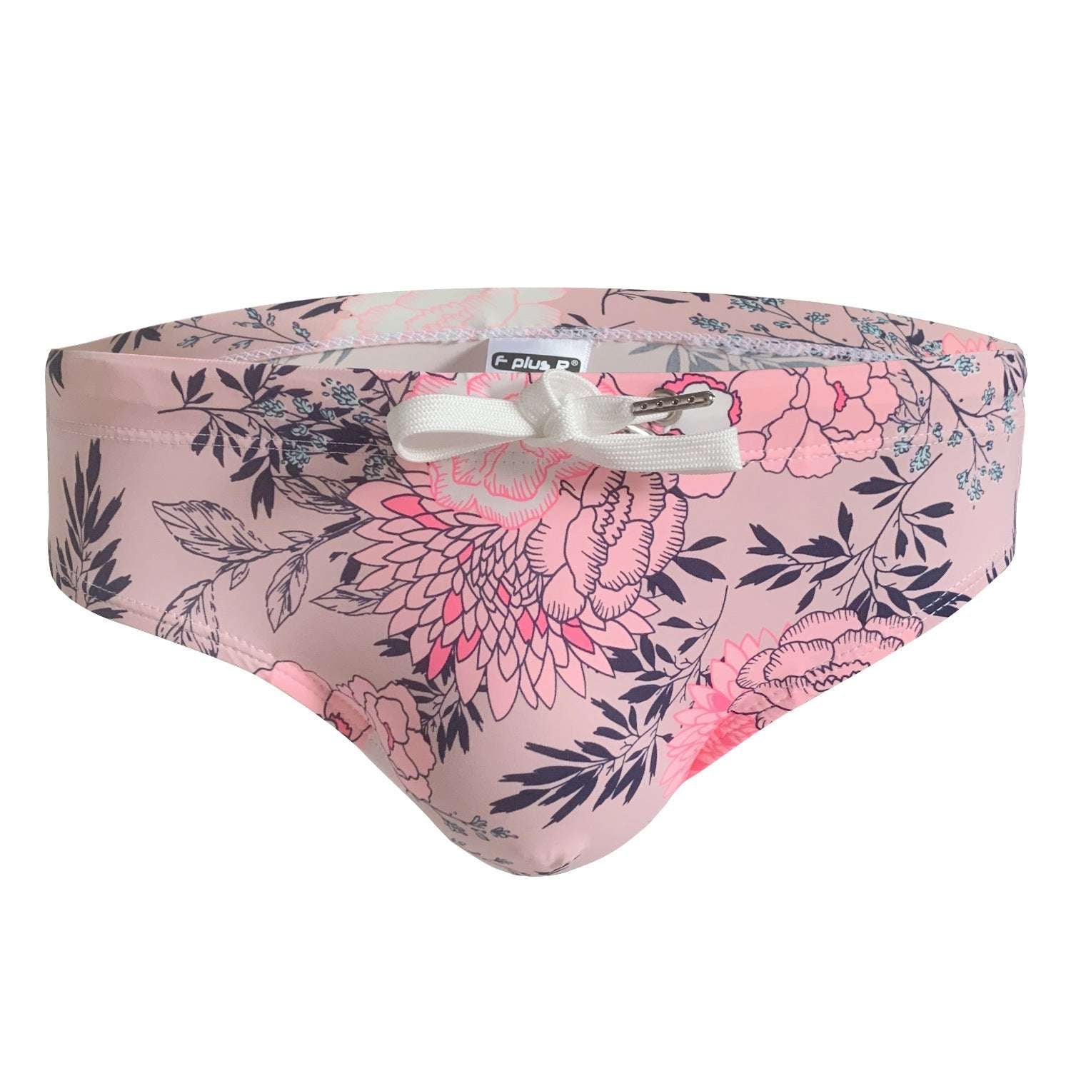 Men's Polyamide Printed Swimming Briefs