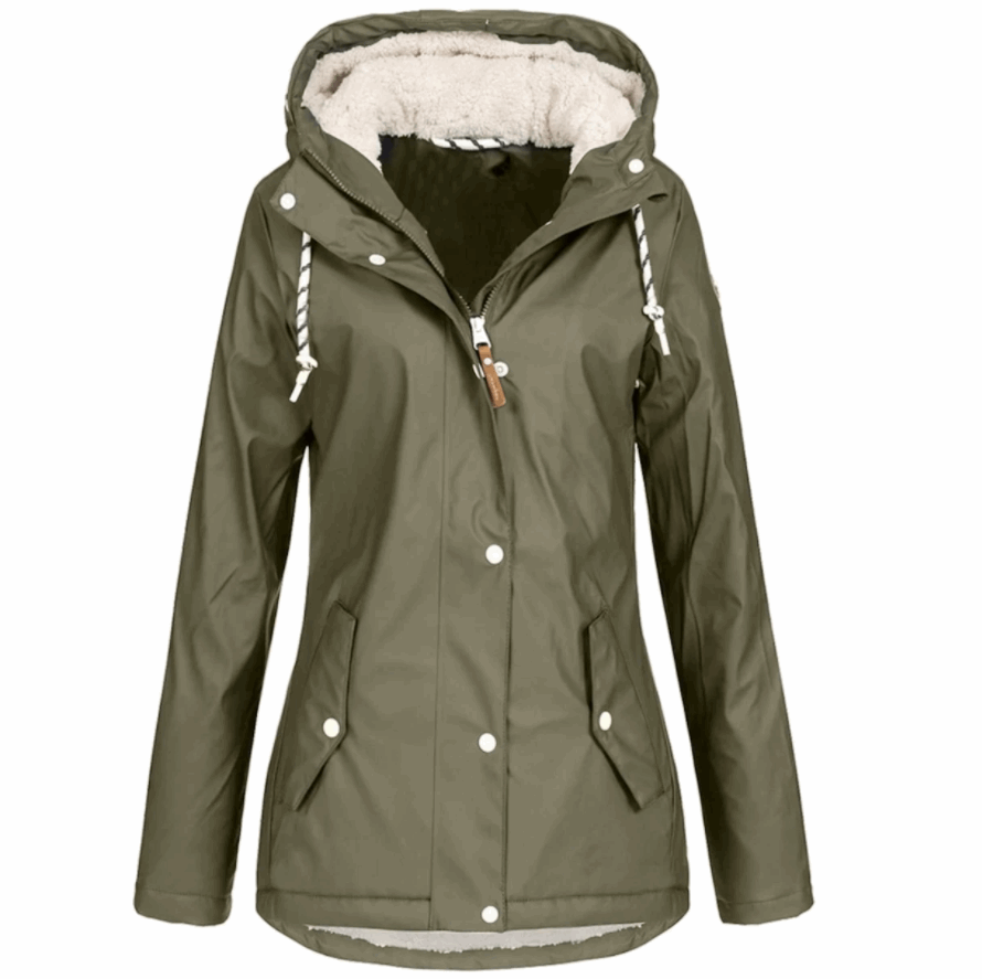 Outdoor mountaineering jacket style