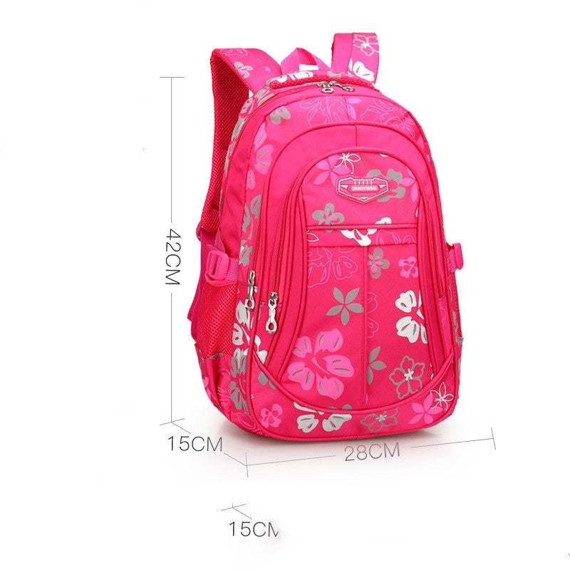 Lightweight schoolbag for girls