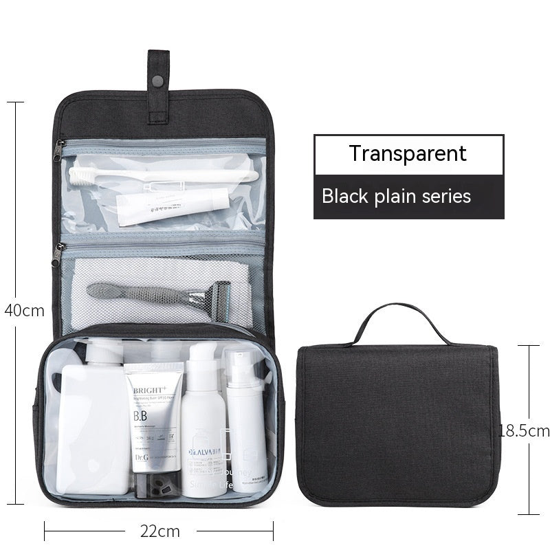 Waterproof Portable Travel Buggy Large Capacity Hanging Men's Toiletry  Storage Bag