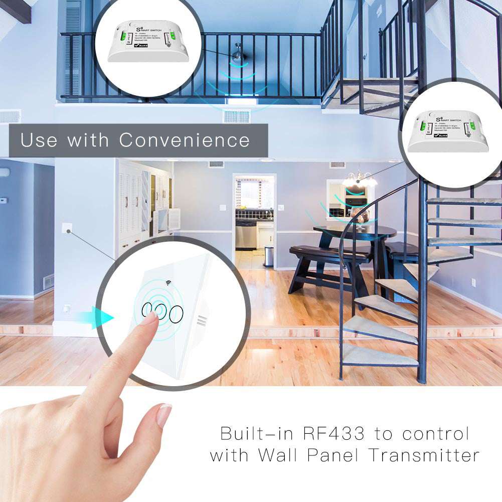 Mobile phone remote control voice control touch type