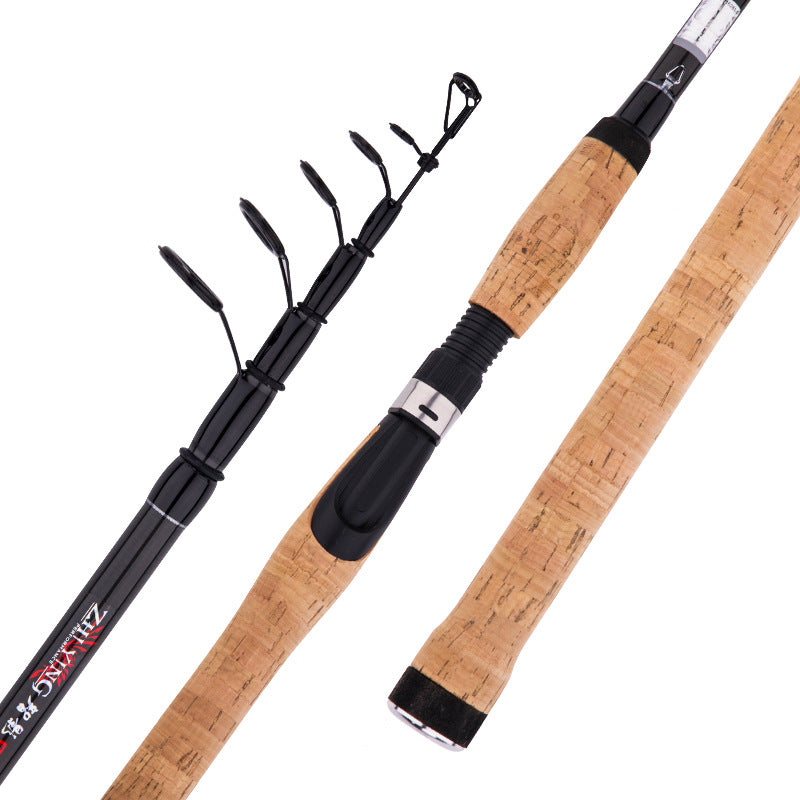 Telescopic fishing rod