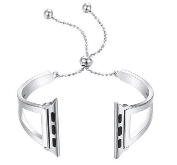 Compatible with Apple, Watch Bands Adjustable Stainless Steel Strap / iWatch series 3 2 1 (38mm/42mm) - globaltradeleader