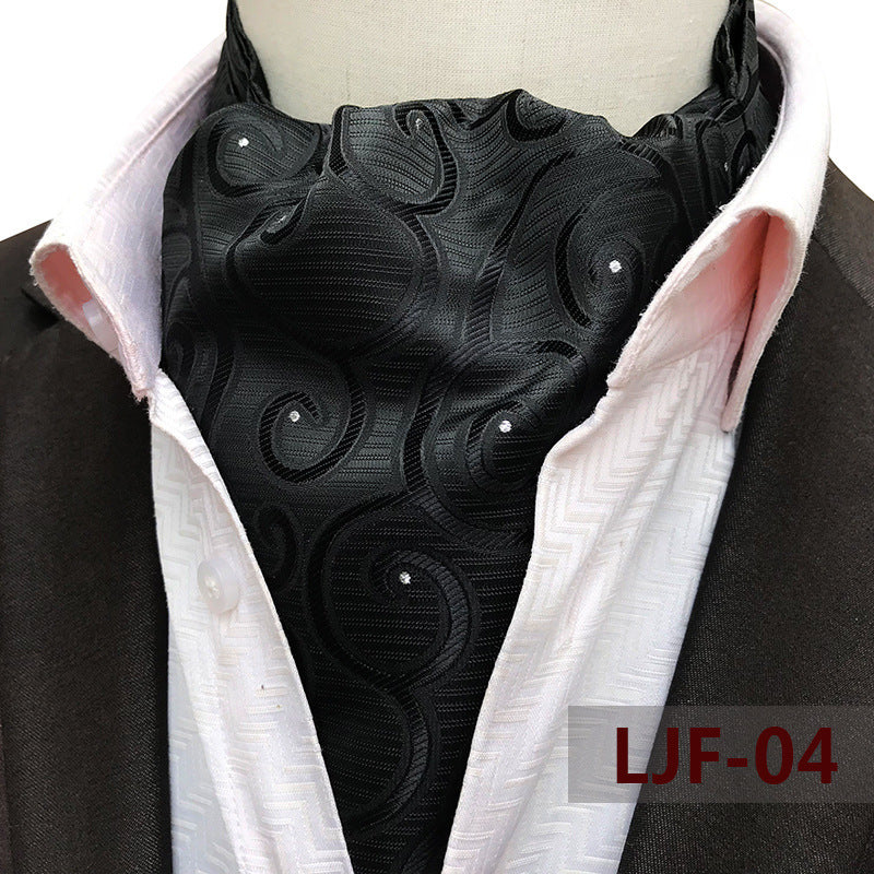 Men's Scarf Jacquard Polyester British - globaltradeleader