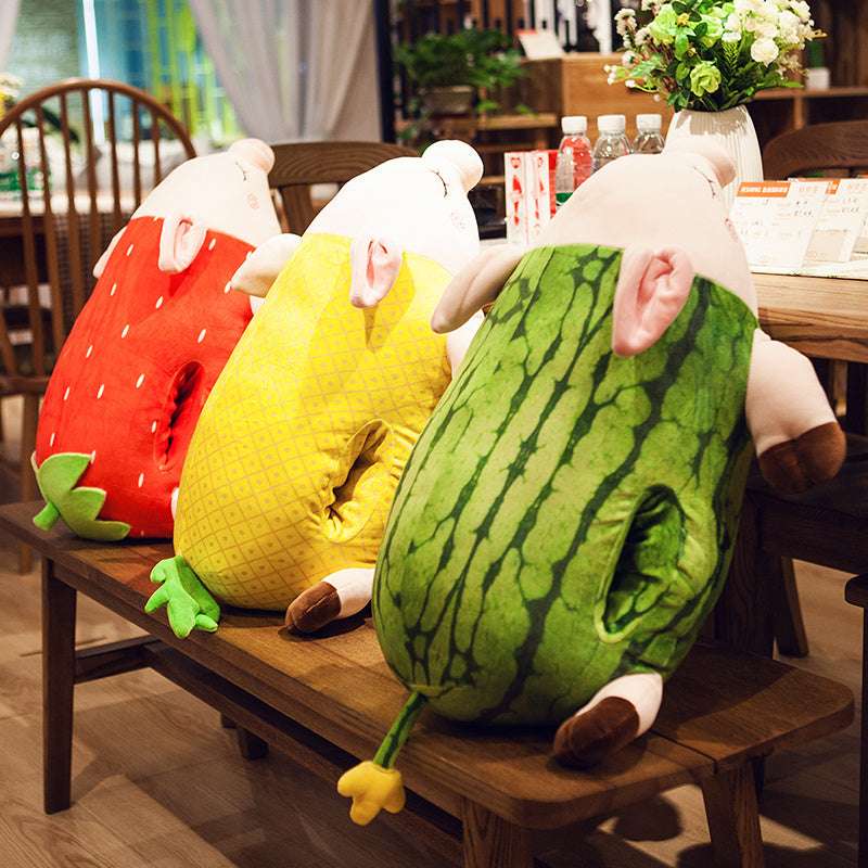 Cute piggy hand warmer pillow plush doll - globaltradeleader