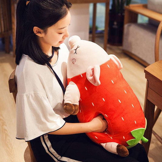 Cute piggy hand warmer pillow plush doll - globaltradeleader