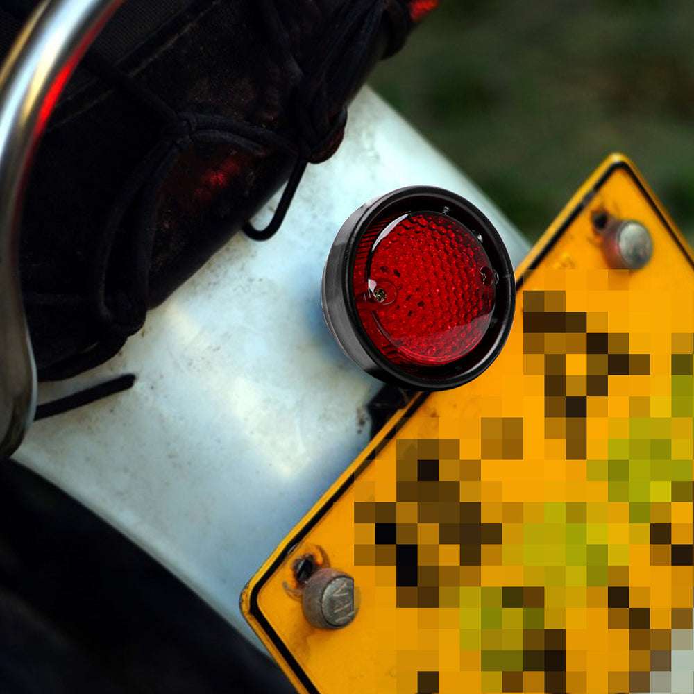 Motorcycle Accessories Modified Retro Metal Round Taillight