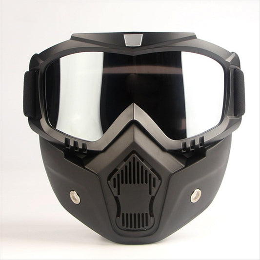 Full Face Anti-impact Goggles Outdoor Anti-fog Riding Glasses Mask