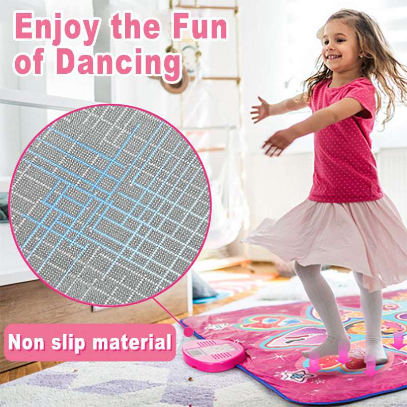 Cross-border Children's Electronic Dancing Mat Wireless Princess Dance Mat Pedal Game Mat Music Blanket Girl Boy Toy