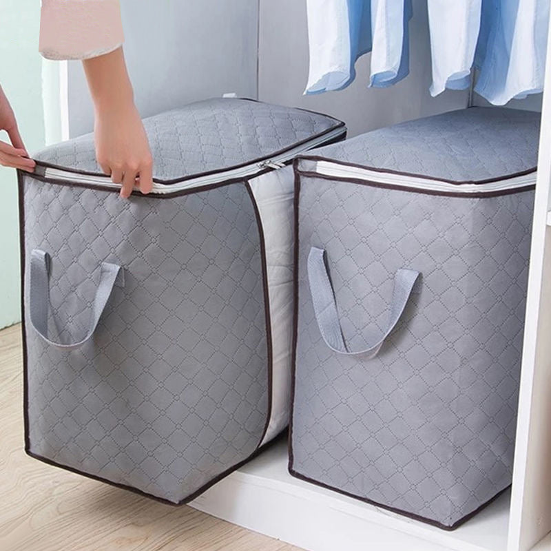 Storage Bag  Quilt Storage Bag Moving Packing Bag Clothes Sorting Bag  Clothing Duffel Bag