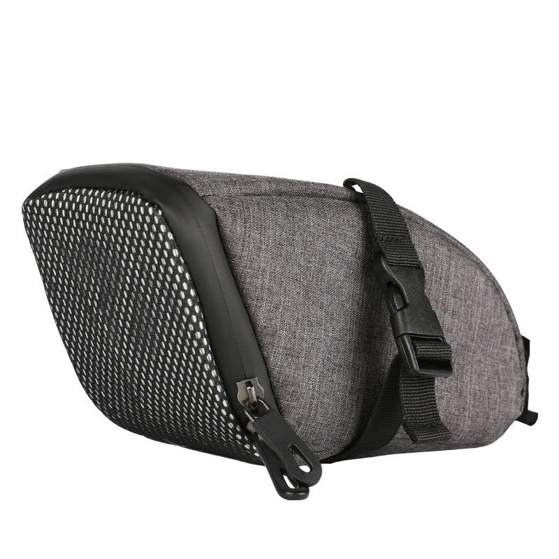 Warning Bicycle Saddle Bag With Light