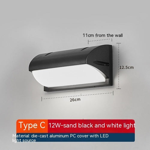 Outdoor Waterproof Wall Lamp Courtyard Shop Door Wall Lamp - globaltradeleader