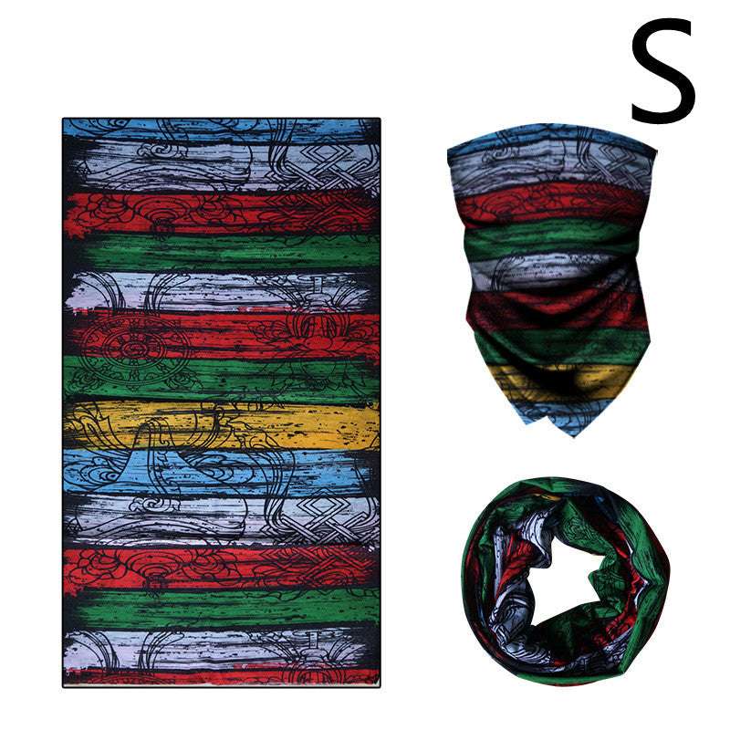 Magic Turban Headgear Sports Equipment Bib Sunscreen Collar Riding Supplies