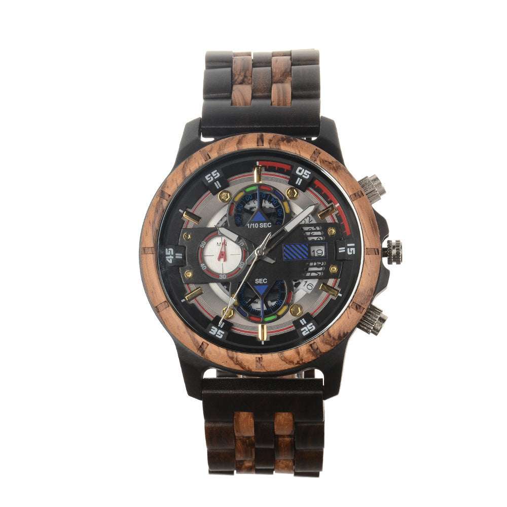 Multi-function Quartz Watch Men - globaltradeleader