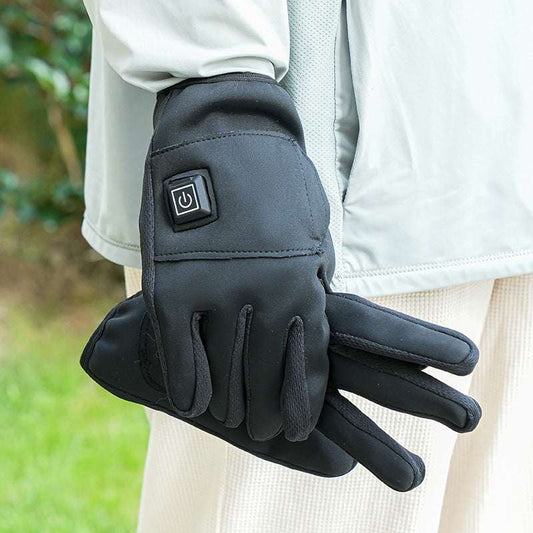 Winter USB Charging Full Palm Heating Gloves Outdoor Riding Cold-proof - globaltradeleader