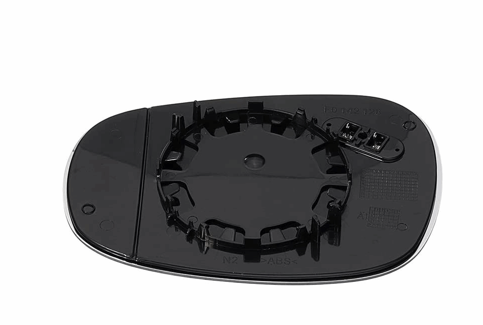 Rearview Mirror Lens With Heated Blue