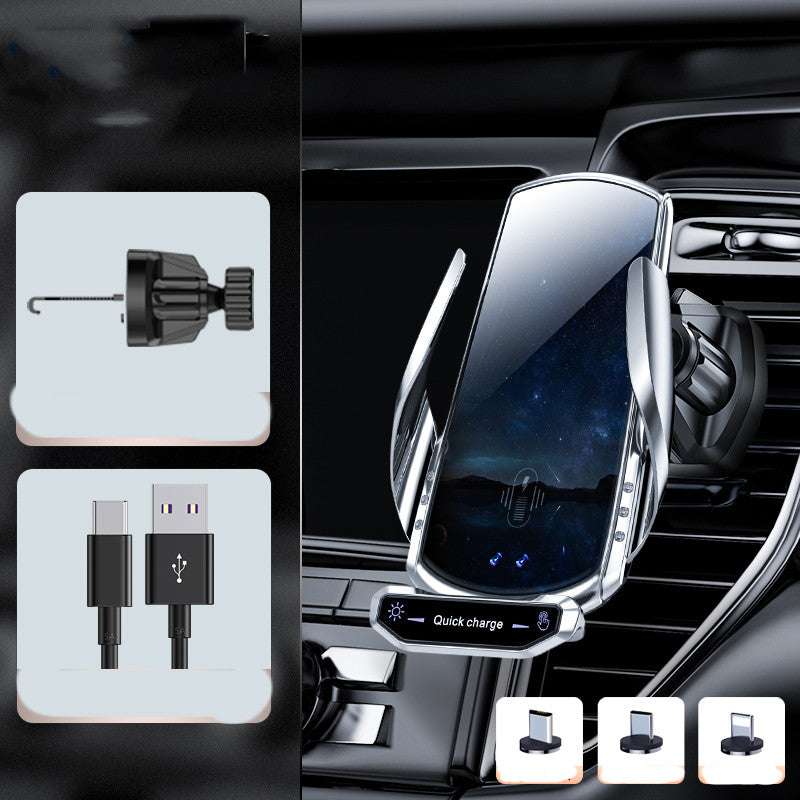 Car Wireless Charger, Mobile Phone Holder, Auto Sensor