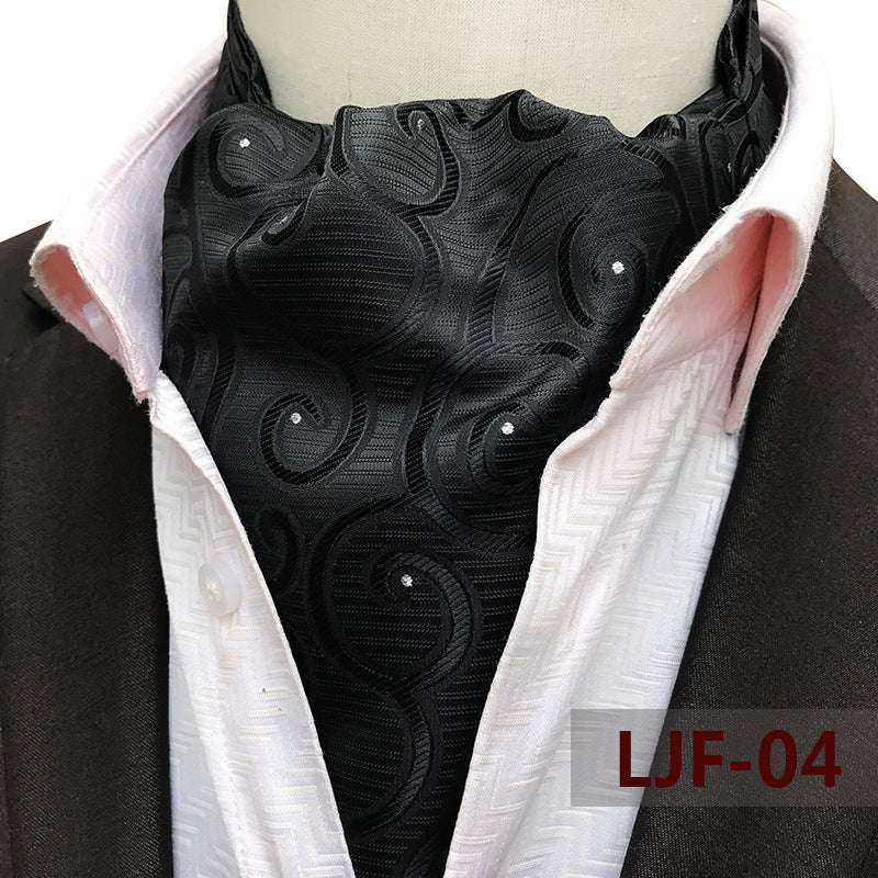 Men's Scarf Jacquard Polyester British - globaltradeleader