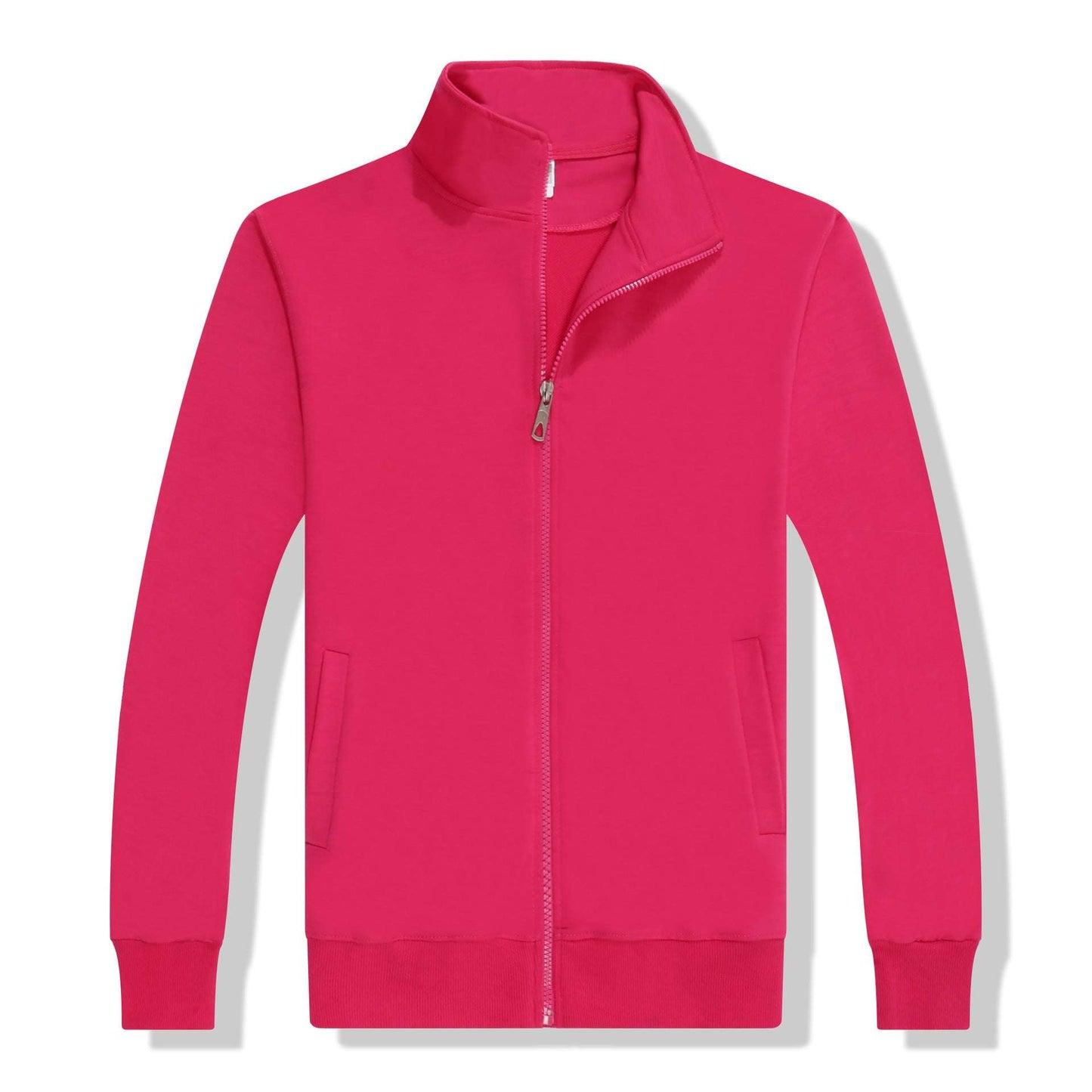 Solid Color Stand Collar Women's Sweater - globaltradeleader