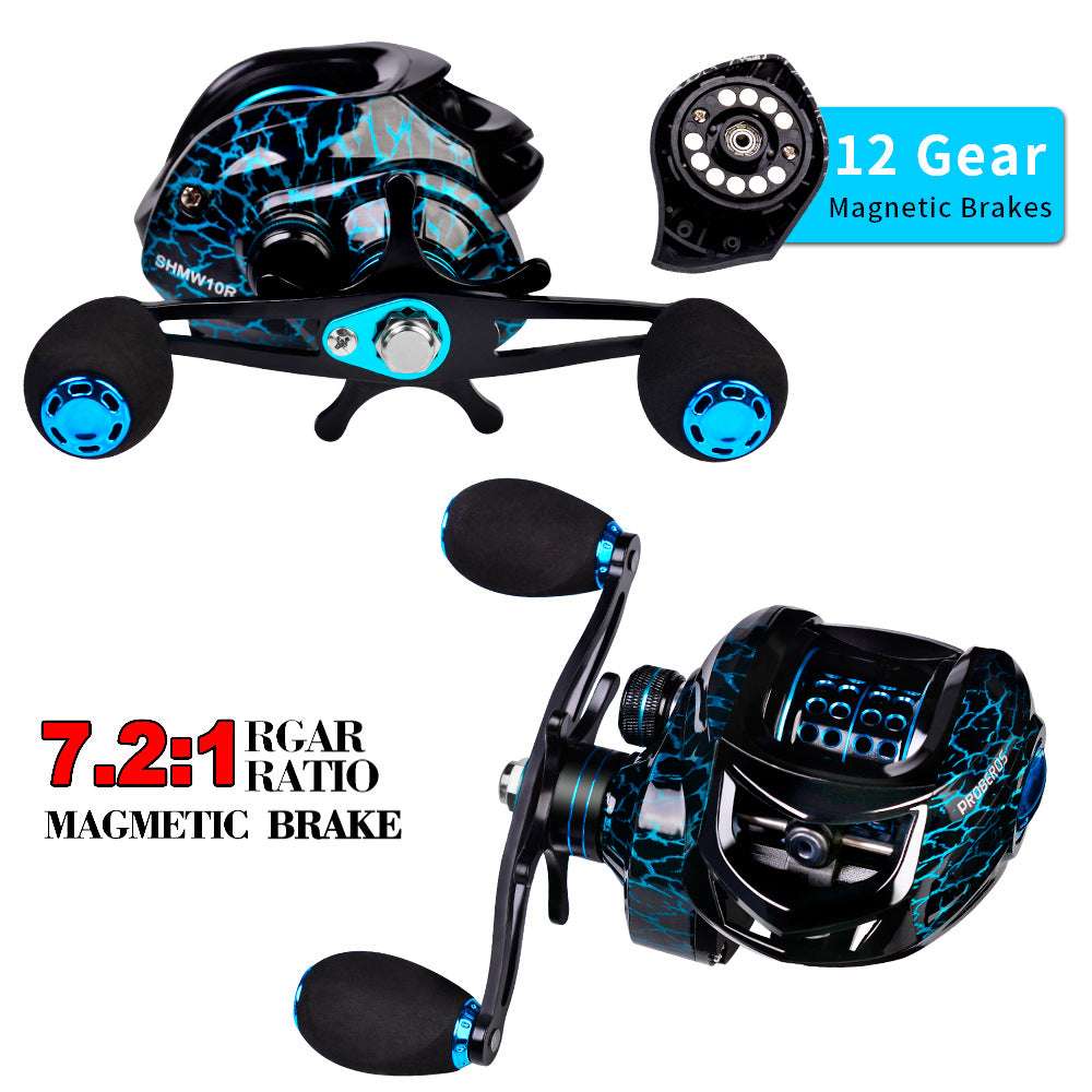 Luya Round Fishing Reel Fishing Reel Sea Fishing Raft Fishing Reel Fishing Reel