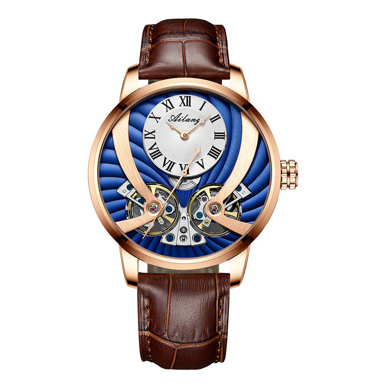 New Men's Automatic Hollow Mechanical Watch - globaltradeleader