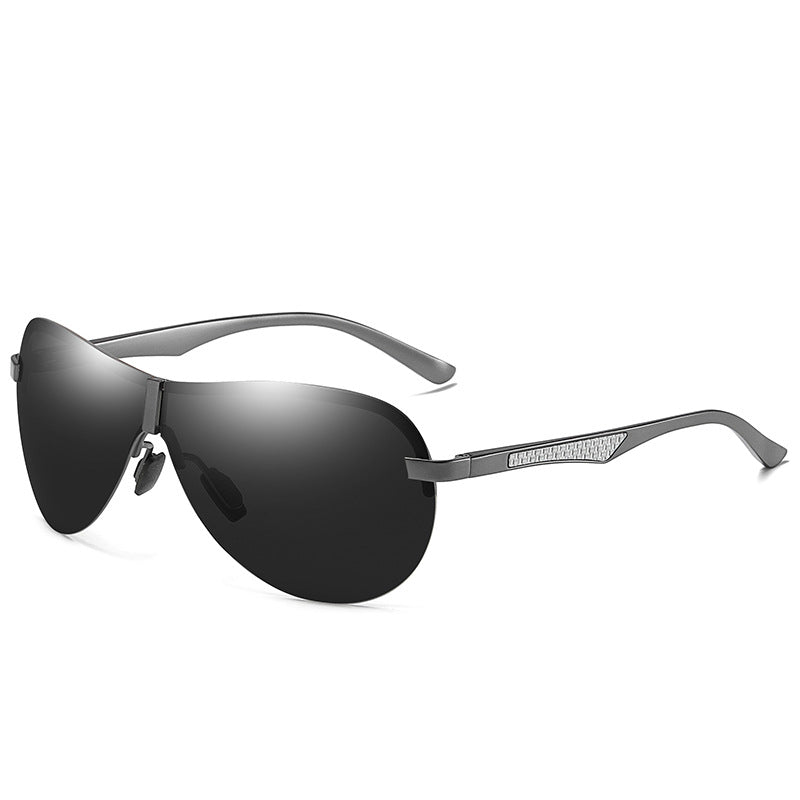 Rimless Polarized Sunglasses Driving Sunglasses For Fishing