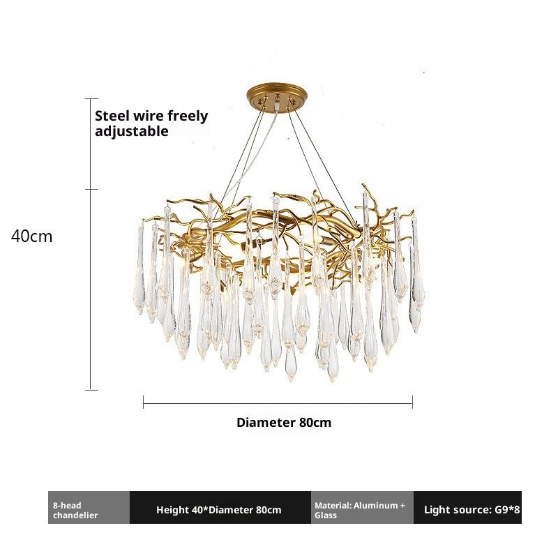 Modern Light Luxury Living Room Chandelier - globaltradeleader