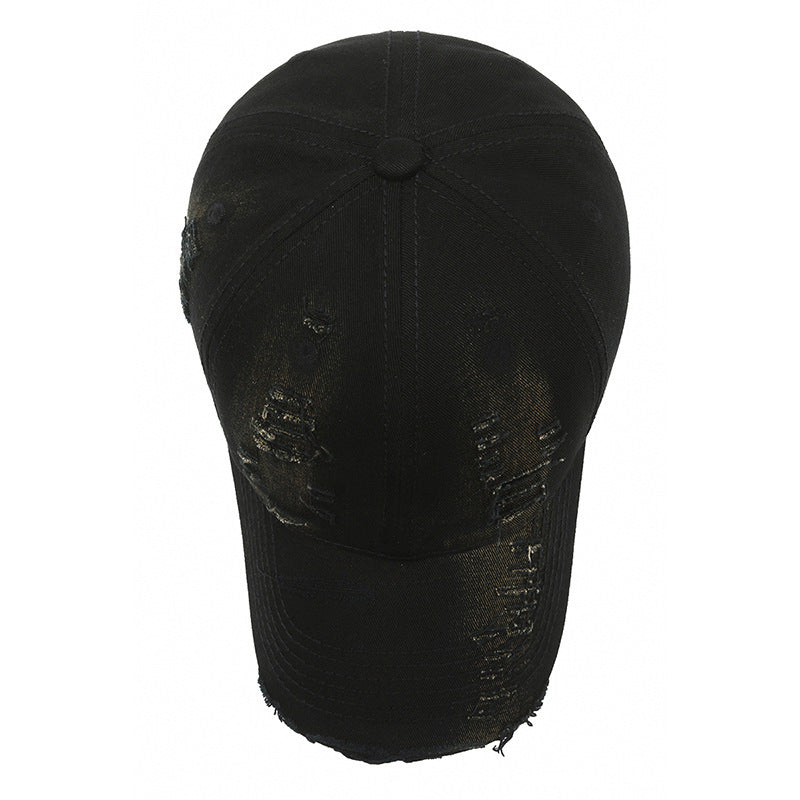 Street Hole Vintage Baseball Cap Men Do The Old Cowboy Washed - globaltradeleader